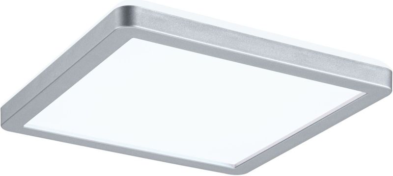 Paulmann 71007 P Atria Shine 11,2W 4000K 190x190 ch m K LED-plafondlamp LED 11.2 W Chroom (mat)