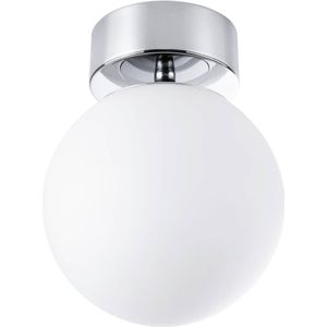 Selection Bathroom LED-plafondlamp Gove IP44 3000K 900lm 230V 9W Chroom, Satijn