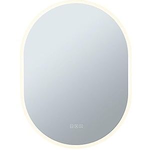 Paulmann - Mirra - LED Verlichte Spiegel - Wit - IP44, Dimfunctie, Aanraakschakelaar, Verwarmingsfunctie