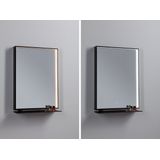 Miro - LED Spiegel - Tunable White - Matt Black - IP44