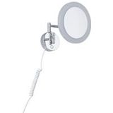 Masua - LED-cosmeticaspiegel - Chroom - IP44 - 55lm - 230V - 4W
