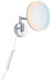 Masua - LED-cosmeticaspiegel - Chroom - IP44 - 55lm - 230V - 4W