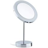 Paulmann - 71150 - LED Cosmetische Spiegel - Wit - IP44 Spatwaterdicht, 3-voudige Vergroting, 55lm, 4W