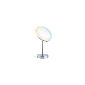 Paulmann - 71150 - LED Cosmetische Spiegel - Wit - IP44 Spatwaterdicht, 3-voudige Vergroting, 55lm, 4W