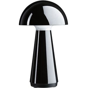 Paulmann Onzo - Tafellamp - mobiele- IP44 - 2700K - 3stepdim - USBC - zwart - kunststof