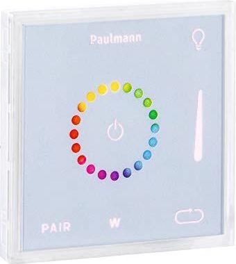 Paulmann - LumiTiles Toebehoren - Smart Home - Zigbee Touch Module - IP44 - Wit - Kunststof - Aluminium