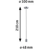 Paulmann 78434 hanglamp Neordic Tilla zonder verlichtingsmiddel max. 60 watt hanglamp alu metaal E27