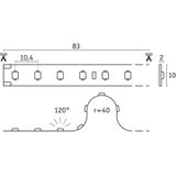 Pro Strip Gold - Wandlamp - 24 V - 10 m - Lichtkleur 4000 K - 96 LED's/m