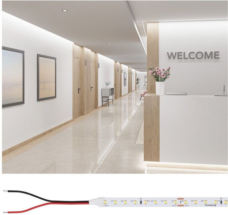 Pro Strip Gold - Wandlamp - 24 V - 10 m - Lichtkleur 4000 K - 96 LED's/m