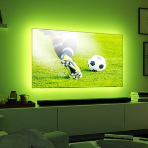 Paulmann MaxLED 78877 LED Strip TV Comfort Basisset 75 inch 5,1 m 25,5 W 230 lm 28 LEDs/m RGBW+ 36 VA dimbaar zilver