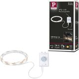 LED Strip - Warmwitte - 1 Meter - Batterijvoeding - Bewegingssensor