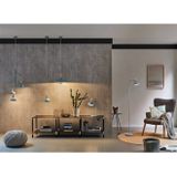 Juna - Hanglamp - Turkoois - Koper - Hout - Diameter 16 cm