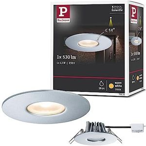 Paulmann 79666 Outdoor House LED inbouwspots 230V IP44 warm wit 4,4W 34° inbouwspot ultra plat