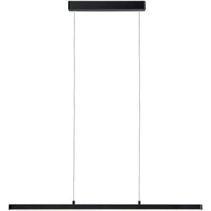 Paulmann LED hanglamp Lento - zwart - dimbaar - in hoogte verstelbaar