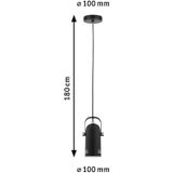 Neordic Pendelleuchte Lavea E27 max. 15W Schwarz dimmbar Metall