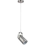 Paulmann 79768 hanglamp Neordic Lavea max. 15 Watt hanglamp geborsteld ijzer hanglamp metaal E27