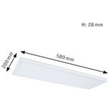 Paulmann - Atria Shine - LED-paneel - Wit - 580x200mm - 22W - 1800lm - 4000K