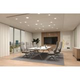 Veluna - VariFit Edge - LED-inbouwarmatuur - Wit - Kunststof - IP44 Bescherming