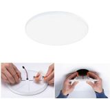 Veluna - VariFit Edge - LED-inbouwarmatuur - Wit - Kunststof - IP44 Bescherming