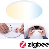 Veluna Edge - LED Inbouwlamp - Wit - Kunststof - IP44