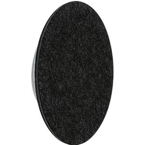 Paulmann LED wandlamp Tulga, Ø 20 cm, antraciet, vilt