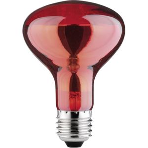 Paulmann 829.77 reflectorlamp R80 60W E27 glas rood 82977