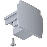 Paulmann - 91382 - ProRail3 Connector Eindkap - Zilver - Kunststof - 1-Pack