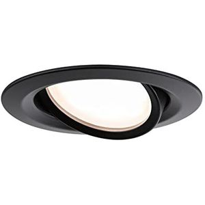 Paulmann 92459 PAULMANN LED-inbouwlamp LED 6 W Zwart (mat)