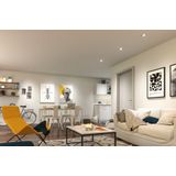 Base - Inbouwspots - Staal Geborsteld - 3x4,9W - RGBW-Zigbee 3.0