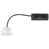 Paulmann - 92478 - LED Inbouwlamp - Wit - Set van 3 - 3x6,5W - 2700K