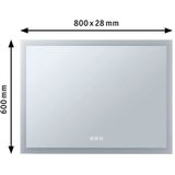 Spiegellampen - Modern - Zwart - Metaal