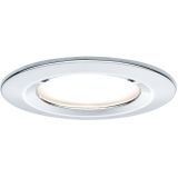 LED Einbauleuchte Nova Coin Basisset starr IP44 rund 78mm Coin 3x6W...