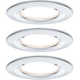 LED Einbauleuchte Nova Coin Basisset starr IP44 rund 78mm Coin 3x6W...