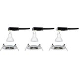 Paulmann - Nova - Inbouwspot - Ijzer - 3x6,5W LED