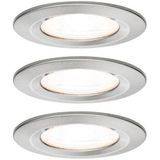 Paulmann - Nova - Inbouwspot - Ijzer - 3x6,5W LED