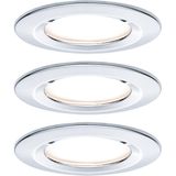 Paulmann - Nova - Inbouwspot - Chroom - 3x6,5W LED