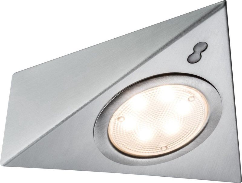 Paulmann - Opbouwspot LED - Set van 3 - Incl. LED-module - Naderingssensor