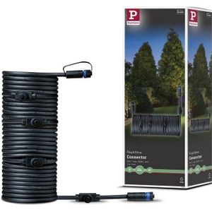 Outdoor Plug & Shine Cable IP68 10m 1 in-5 out 2x1,5mm² zwart kunststof