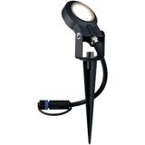 Paulmann 93934 Plug & Shine Spotlight Sting IP67 3000K 6W 24V uitstraalhoek 100° 93934 LED buitenverlichting grondpen tuinverlichting