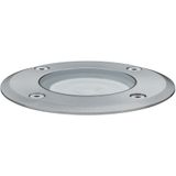 Paulmann 93992 vloerinbouwset, rond, IP67 GU10, 3,5 W, 230 V, 140 x 140 mm, roestvrij staal/metaal