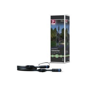 Paulmann Outdoor Plug & Shine Cable IP68 1m 1in-3out 2x1,5mm2 zwart kunststof