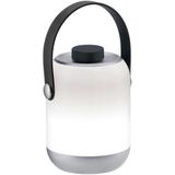 Paulmann Acculamp Accu Clutch  IP44 dimbaar 3000K Grijs 94210 - grijs Kunststof 94210