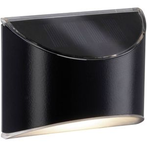 Paulmann Elliot - Wandlamp - grijs - Solar -IP44- 3000K - metaal - kunststof