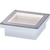 Paulmann LED Verzonken Box Aron Metaal/Kunststof 0.7W 12lm - 830 Warm Wit | Solar - 100x100mm - Bewegings- en lichtsensor