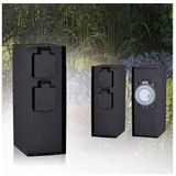 Stopcontactzuil - Buitencontactdoos - IP44 - 2 Contactdozen - 3680W