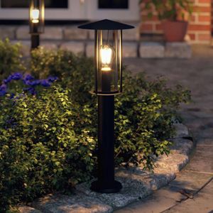 Paulmann 94397 buitenverlichting bolderlamp Classic IP44 dimbaar buitenverlichting donkergrijs buitenlamp metaal, glas tuinlamp E27