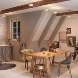 DiscLED - Kabelsysteem - Chroom - 10 Meter - Wand- en Plafondmontage