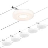 DiscLED - Kabelsysteem - Chroom - 10 Meter - Wand- en Plafondmontage