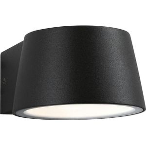 Paulmann 94452 LED buitenverlichting wandlamp buiten Capea met bewegingsmelder IP44 warmwit incl. 1x6 watt zwart buitenlamp aluminium tuinlamp 3000 K,Grijs
