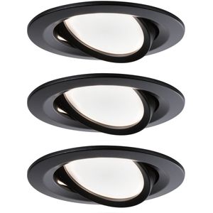 Paulmann 94471 - SET 3xLED/6W IP23 Badkamer inbouwverlichting NOVA 230V